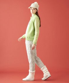 23区GOLF 【WOMEN】ノルディック柄 キルトパンツ