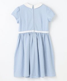 組曲 KIDS 【150-160㎝】サッカーストライプ ワンピース