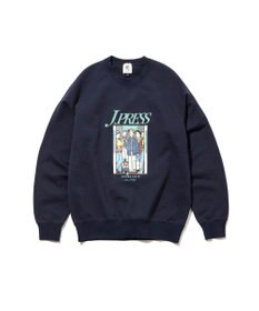 J.PRESS MEN 【AaronChang】【UNISEX】プリントスウェット シャツ