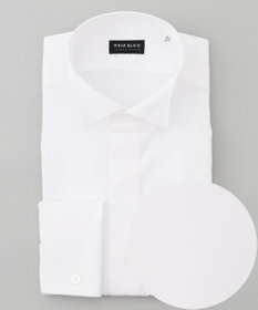 GOTAIRIKU 【WEAR BLACK】ウィングカラー比翼 ダブルカフス ドレスシャツ
