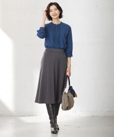 J.PRESS LADIES 【洗える】セルロースリバー スカート