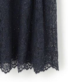 23区 【APPLAUDIR】スパンコールレース ドレス