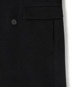 JOSEPH HOMME 【WEB限定】グロッシーウール　ダブルブレストチェスターコート