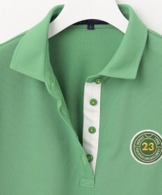 23区GOLF 【WOMEN】【吸水速乾/UVカット】エイトロックポロシャツ