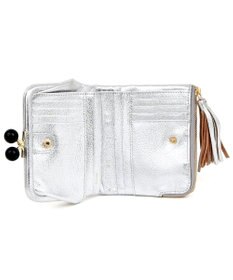 UNBILLION ペルケ perche / アクリル玉がま口2つ折り財布