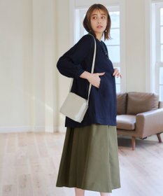 Tiaclasse 【洗える】シアーロングブルゾン