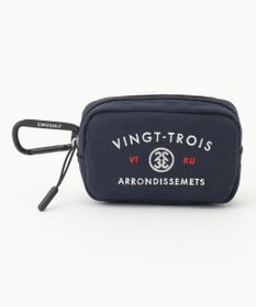 23区GOLF 【UNISEX】2WAYボールポーチ ネイビー系