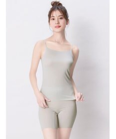 Wing インナー 【綿の贅沢オーガニック フラットタイプ】 オーガニックコットン混素材 ひびきにくく薄くて軽い キャミソール EL1048 ウイング／ワコール