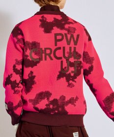 PW CIRCULUS 【MEN】Spark dot camouflage 軽量ニット ゴルフ