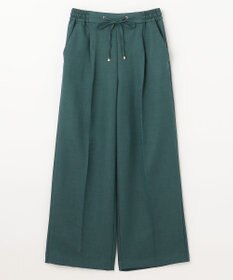 ANY 【洗濯機可能/セットアップ対応/ウエストゴム】イージィケア美脚ワイドパンツ