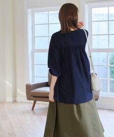 Tiaclasse 【洗える】シアーロングブルゾン