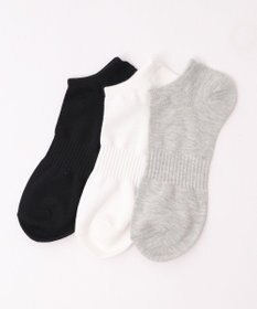 WEGO 3Pムジショートソックス