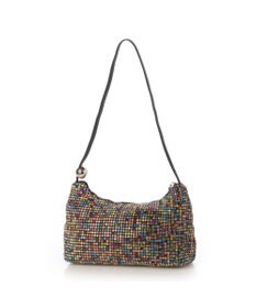 UNBILLION カシュカシュ cachecache / ワンハンドルメタリックビーズバッグ
