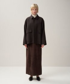 ATON SILK MOSSA | ストレートスカート