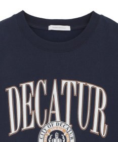 AMERICAN HOLIC カレッジロゴクラックプリント裏毛プルオーバー