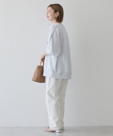 AMERICAN HOLIC カレッジロゴクラックプリント裏毛プルオーバー