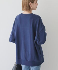 AMERICAN HOLIC カレッジロゴクラックプリント裏毛プルオーバー