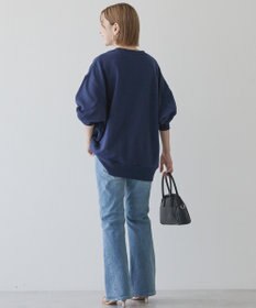 AMERICAN HOLIC カレッジロゴクラックプリント裏毛プルオーバー