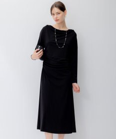 23区 【APPLAUDIR】トリアセドライスムース ドレープドレス