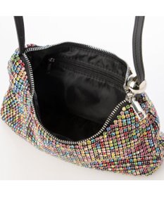 UNBILLION カシュカシュ cachecache / ワンハンドルメタリックビーズバッグ