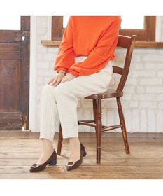 MODE ET JACOMO <MODE ET JACOMO>ポインテッドトゥバックルパンプス