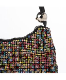 UNBILLION カシュカシュ cachecache / ワンハンドルメタリックビーズバッグ