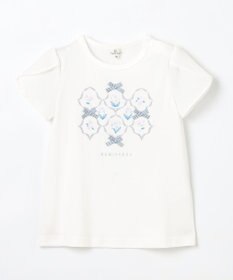 組曲 KIDS 【80-100㎝】スズランプリント Tシャツ