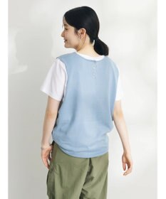 CRAFT STANDARD BOUTIQUE ＳＥＴ　カットプルオーバー＋ニットベスト