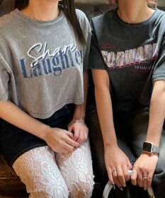 WEGO ヴィンテージウォッシュショートT