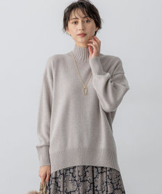 23区 S 【見上愛さんコラボカラー/Oggi掲載】カシミヤブレンド ハイネック ニット