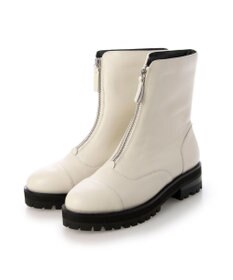 ing <ing>【サスティナブルシリーズ】タンクソールフロントジップブーツ