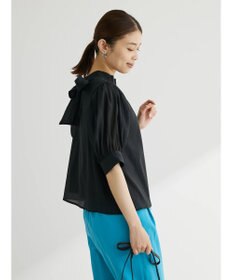 Green Parks ・ＥＬＥＮＣＡＲＥ　ＤＵＥ　バックリボンブラウス