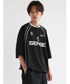 CRAFT STANDARD BOUTIQUE 接触冷感/UVカット/イージーケア/ストレッチ/ゲームシャツ-B