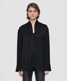 JOSEPH ライトクレープ　ブラウス