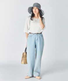 OP／FILA 【Ocean Pacific】シアーオーバーサイズTシャツ