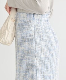 earth music&ecology カットソーツイードマーメイドスカート