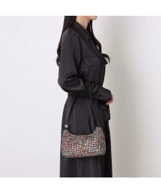 UNBILLION カシュカシュ cachecache / ワンハンドルメタリックビーズバッグ