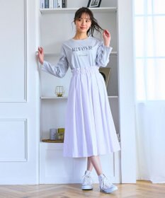 Feroux 【キレイ見えセットアップ対応】オールタック スカート