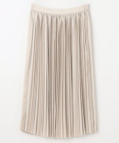 ANY L 【ウエストゴム】プリーツスカート