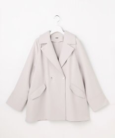 ANY SIS 【2WAY】エレカジストレッチミドルトレンチ コート