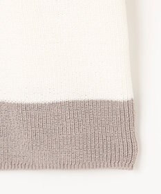 J.PRESS LADIES L 【洗える】CLEAR COTTON BLEND カラーブロック ニット