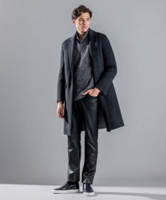 JOSEPH HOMME DOUBLE FACE CASHMERE CHESTER FIELD COAT