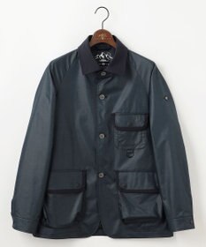 JOSEPH ABBOUD MOUNTAIN 【ストレッチ】ヴィンテージワックスストレッチアウトドア ブルゾン