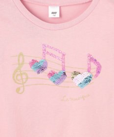 ANY KIDS ミラクルスパンコール 長袖Tシャツ