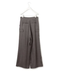 ICB L 【洗える】 キュプラピグメントクロス カーゴパンツ