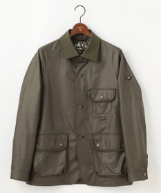 JOSEPH ABBOUD MOUNTAIN 【ストレッチ】ヴィンテージワックスストレッチアウトドア ブルゾン