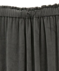 Green Parks ぽかぽか裏起毛ベロアＩラインスカート