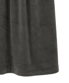 Green Parks ぽかぽか裏起毛ベロアＩラインスカート