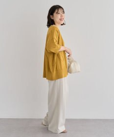 Green Parks 刺繍コードＶネックフレンチカーディガン