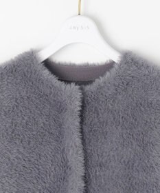 ANY SIS S フェザーニット ジャケット